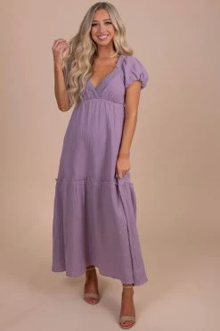 Listicle See You Soon Puff Sleeve Maxi Dress -bella ella boutique shop purple main f254ff78 6237 479f a918 98b815d68cd0 5000x