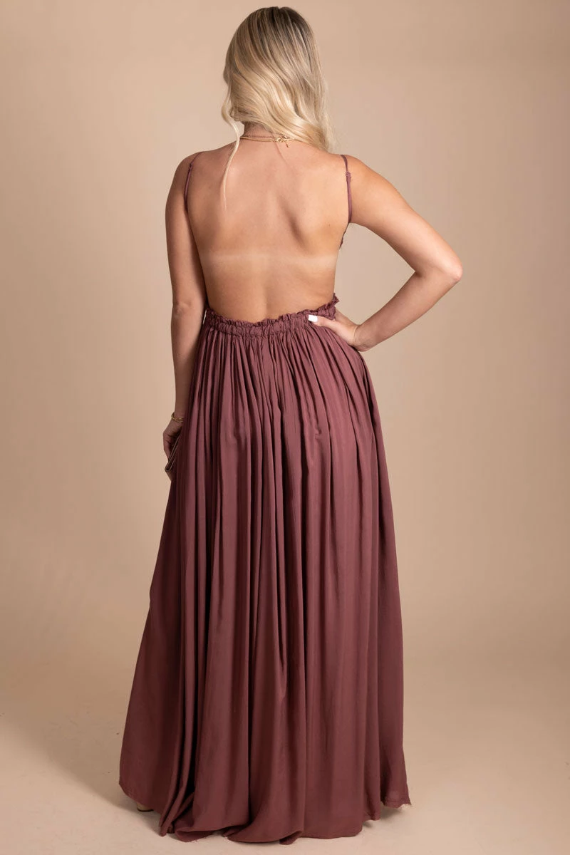 Dress Day Stories To Tell Backless Maxi Dress 6 Dress Day Stories To Tell Backless Maxi Dress - Image 4