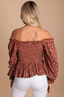 In Loom Desert Wildflower Smocked Long Sleeve Top 32 In Loom Desert Wildflower Smocked Long Sleeve Top -bella ella boutique shop red back d0f2fe7f f9c6 4a3e bd51 3095f9198afd 5000x