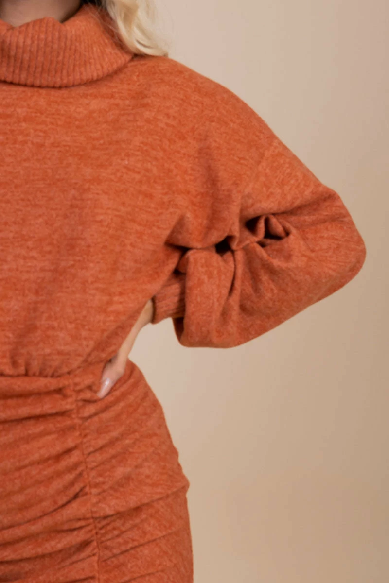 Cameo World To See Cowl Neck Sweater Dress 5 Cameo World To See Cowl Neck Sweater Dress - Image 3