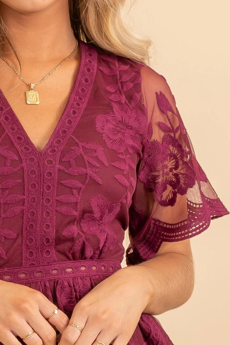 Ice Bird Simple Serenity Lace Maxi Dress 8 Ice Bird Simple Serenity Lace Maxi Dress - Image 6