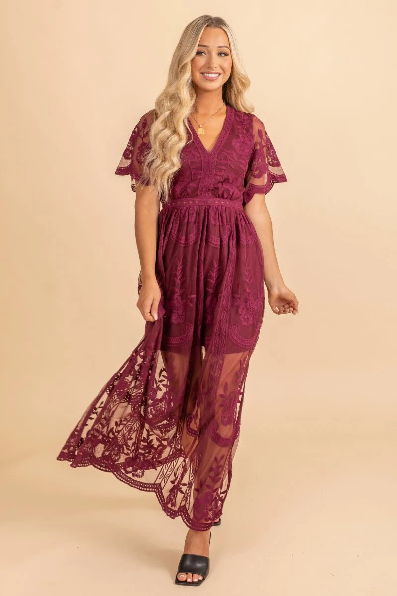 Ice Bird Simple Serenity Lace Maxi Dress 7 Ice Bird Simple Serenity Lace Maxi Dress - Image 5