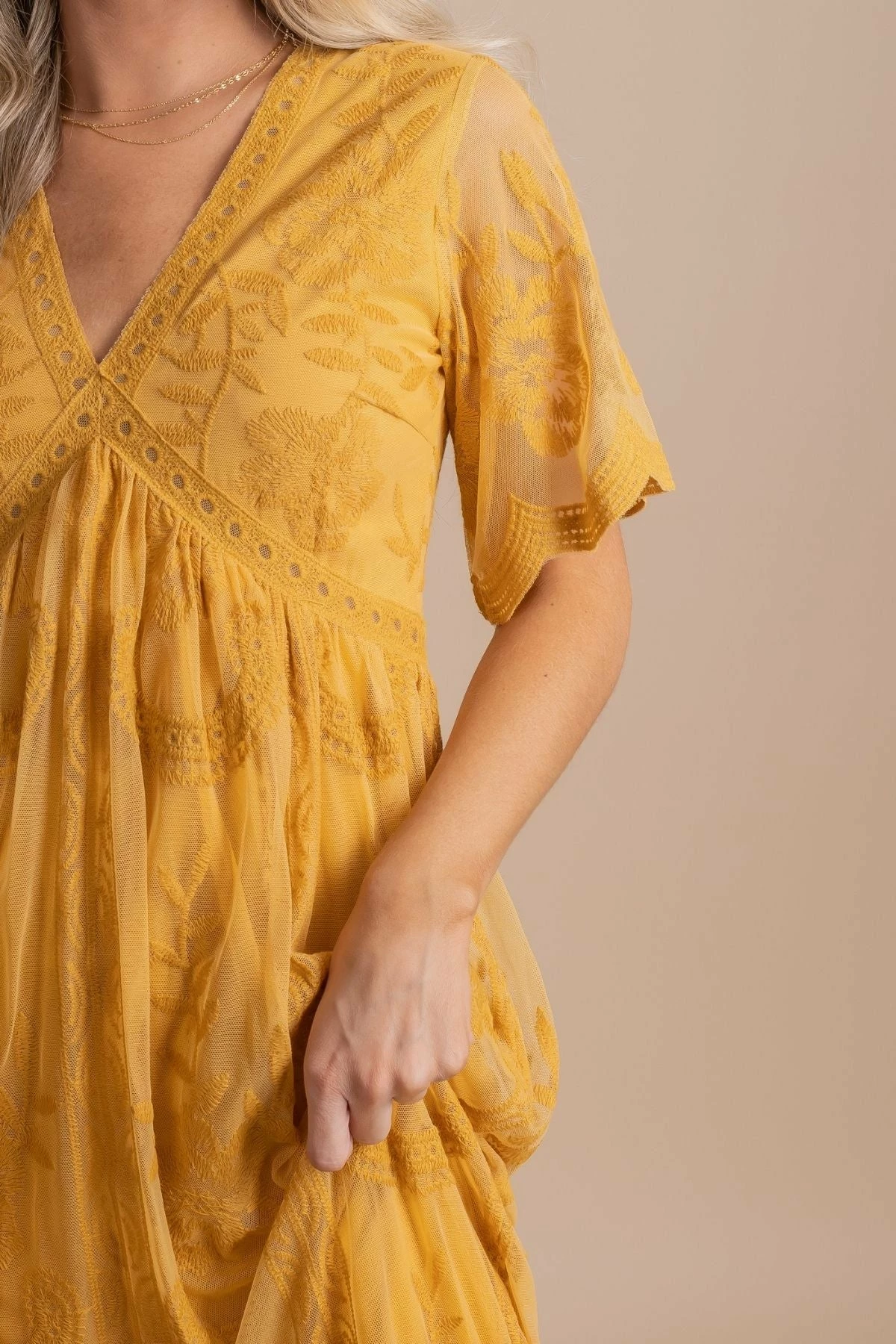 Ice Bird Simple Serenity Lace Maxi Dress 12 Ice Bird Simple Serenity Lace Maxi Dress - Image 10