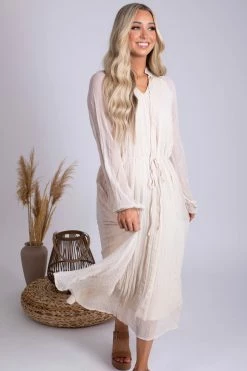 Listicle So Divine Midi Dress - Off White 13 Listicle So Divine Midi Dress - Off White -bella ella boutique shop so divine front 3 5000x