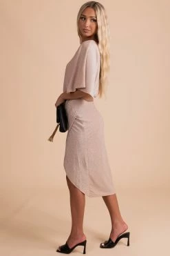 Mainstrip Stardust Soul One-Shoulder Midi Dress -bella ella boutique shop stardust soul side 5000x