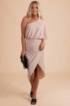Mainstrip Stardust Soul One-Shoulder Midi Dress -bella ella boutique shop stardust sould front 2 5000x