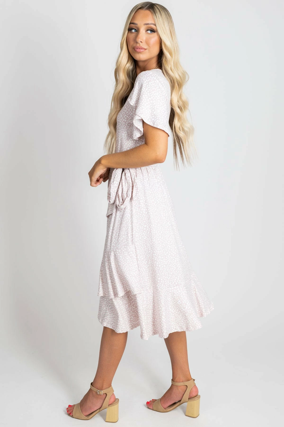 Reborn J Stealing Time Patterned Knee-Length Dress 16 Reborn J Stealing Time Patterned Knee-Length Dress - Image 14
