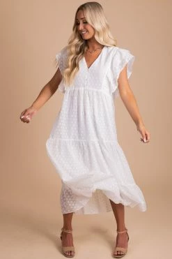 Bella Ella Boutique Time After Time Maxi Dress 58 Bella Ella Boutique Time After Time Maxi Dress -bella ella boutique shop time after time white front 2 5000x