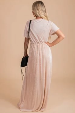 See & Be Seen What About Love Ribbed Maxi Dress - Light Pink 9 See & Be Seen What About Love Ribbed Maxi Dress - Light Pink -bella ella boutique shop what about love back 5000x