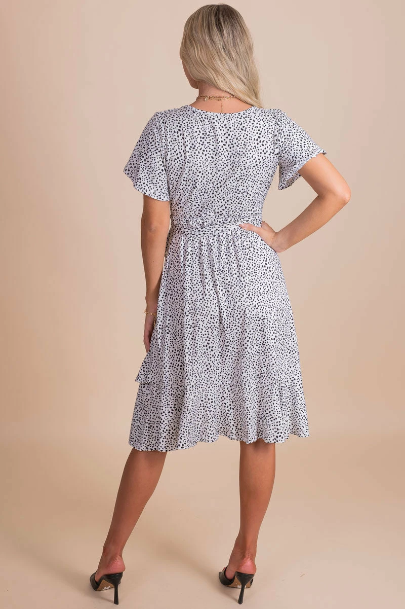 Reborn J Stealing Time Patterned Knee-Length Dress 13 Reborn J Stealing Time Patterned Knee-Length Dress - Image 11