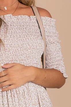 Tea N Rose Keep On Dancing Floral Midi Dress -bella ella boutique shop white detail 4af0641c 985a 4ece bb46 f220cdc161a8 5000x