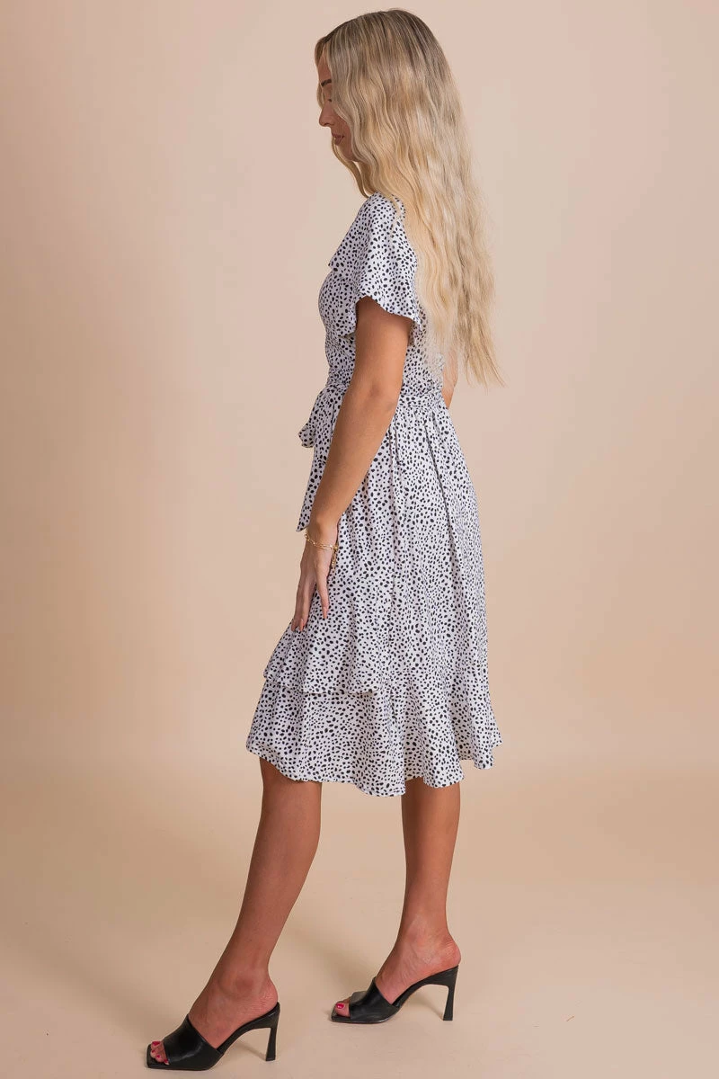 Reborn J Stealing Time Patterned Knee-Length Dress 12 Reborn J Stealing Time Patterned Knee-Length Dress - Image 10