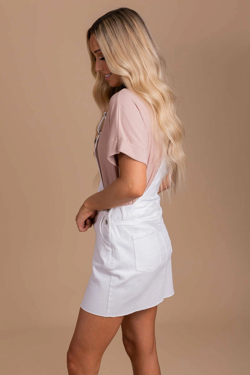 Love Tree Fall For Me Overall Mini Dress 10 Love Tree Fall For Me Overall Mini Dress - Image 8