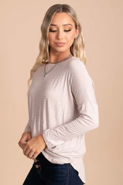 Ginger G Playing For Keeps Striped Long Sleeve Top 24 Ginger G Playing For Keeps Striped Long Sleeve Top -bella ella boutique shop white side 833a1adf 8466 48c9 8f0e 2c829a6e2006 5000x