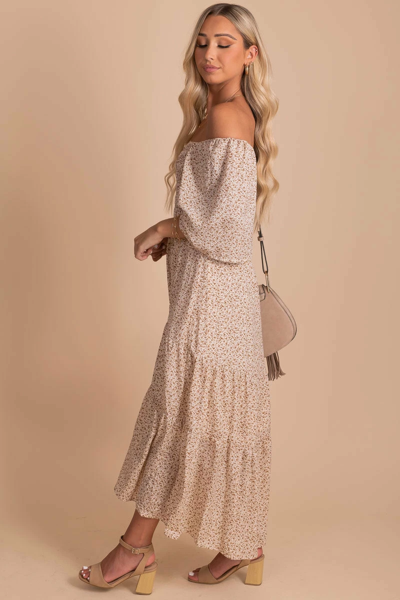 Polagram Oakley Floral Tiered Midi Dress 4 Polagram Oakley Floral Tiered Midi Dress - Image 2