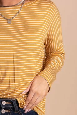 Ginger G Playing For Keeps Striped Long Sleeve Top 30 Ginger G Playing For Keeps Striped Long Sleeve Top -bella ella boutique shop yellow detail 9d998d82 67c5 46e5 ba7a 196f1c86373f 5000x